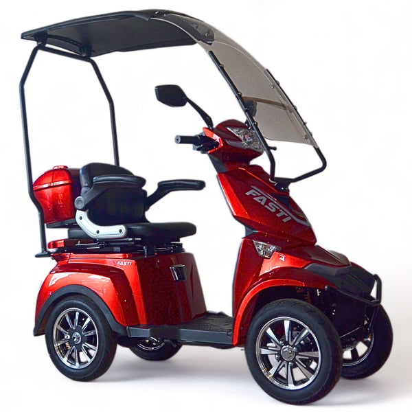 BULLBIKE Valletta Elektro Scooter 600W 60V 20Ah 25Km/h/ Seniorenmobil / Vierrad OUTLET%