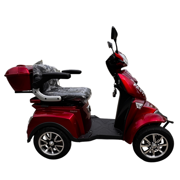 BULLBIKE Valletta Elektro Scooter 600W 60V 20Ah 25Km/h/ Seniorenmobil / Vierrad