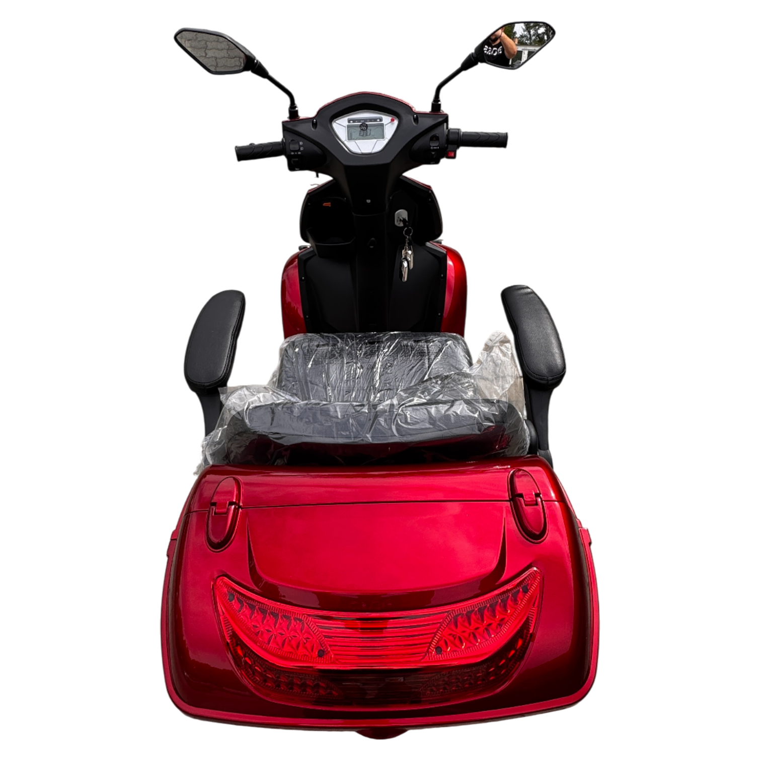 BULLBIKE Valletta Elektro Scooter 600W 60V 20Ah 25Km/h/ Seniorenmobil / Vierrad