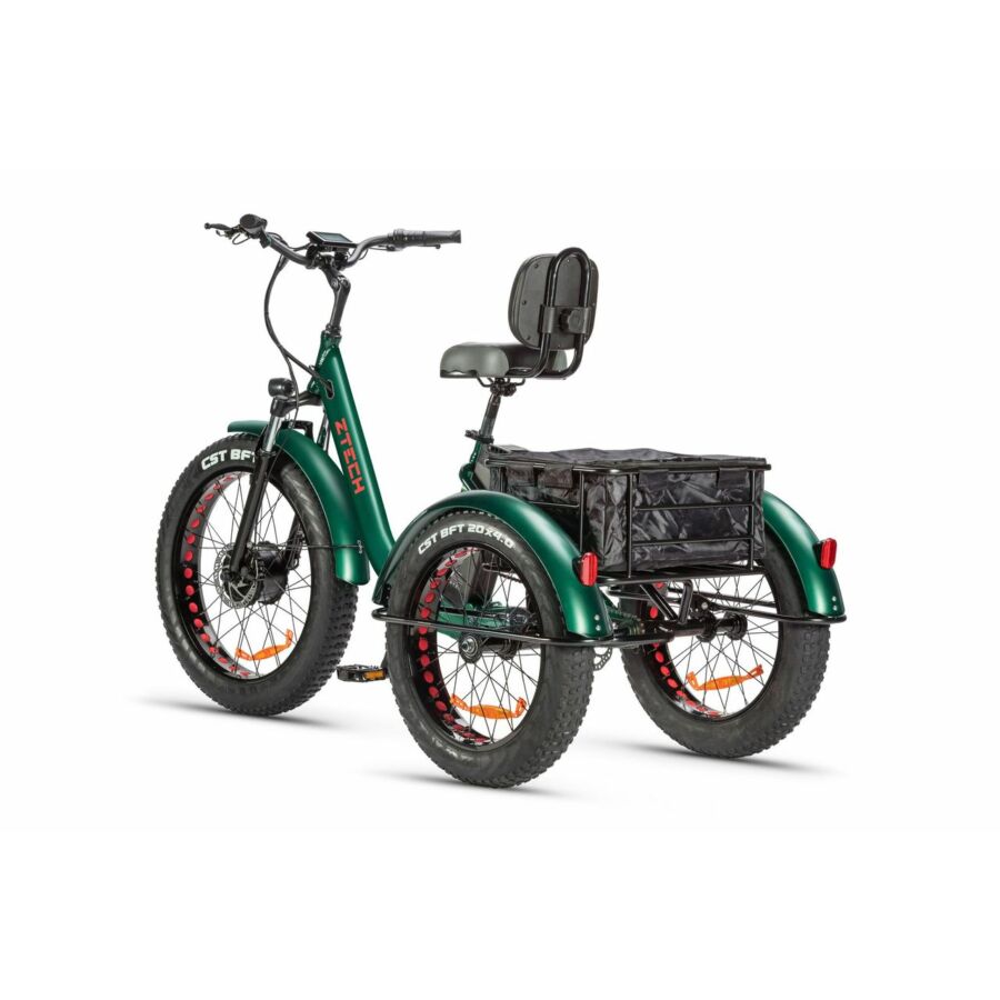 BULLBIKE TOKIO E-Dreirad Fahrrad 48V 13Ah Lithium 250W 25Km/h