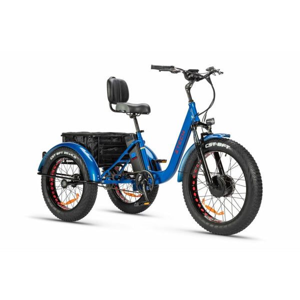 BULLBIKE TOKIO E-Dreirad Fahrrad 48V 13Ah Lithium 250W 25Km/h